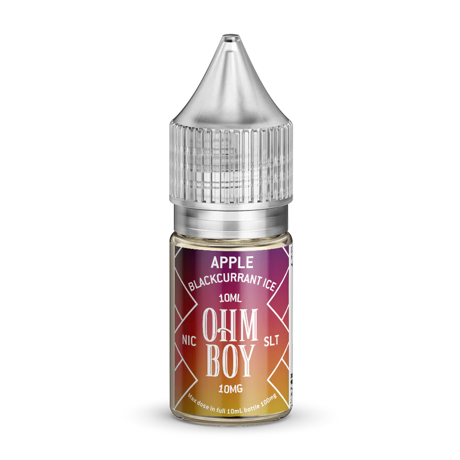 Product Image of Apple Blackcurrant Ice Nic Salt E-Liquid by Ohm Boy 10ml